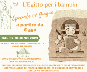 Speciale "Egitto per i bambini" a Giugno! - Vacanzegiziane