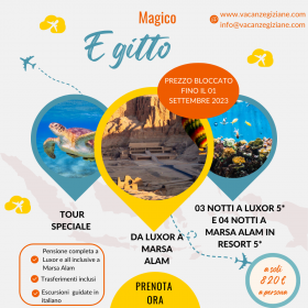 Magico Egitto: tour speciale di Luxor e Marsa Alam! - Vacanzegiziane