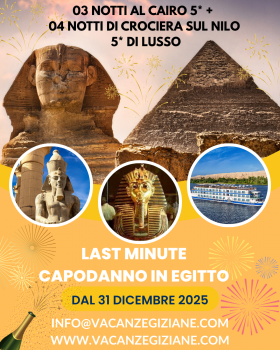LAST MINUTE CROCIERA DI CAPODANNO - Vacanzegiziane