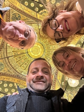 "..il viaggio in Egitto è stato molto bello.." Sabina e il gruppo - Vacanzegiziane