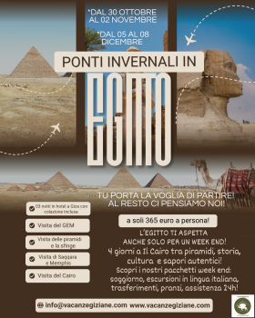 Ponti invernali in Egitto! - Vacanzegiziane