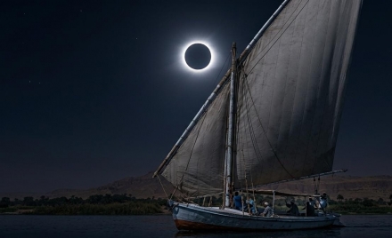 Tour in felucca sul Nilo durante l'eclissi - Vacanzegiziane